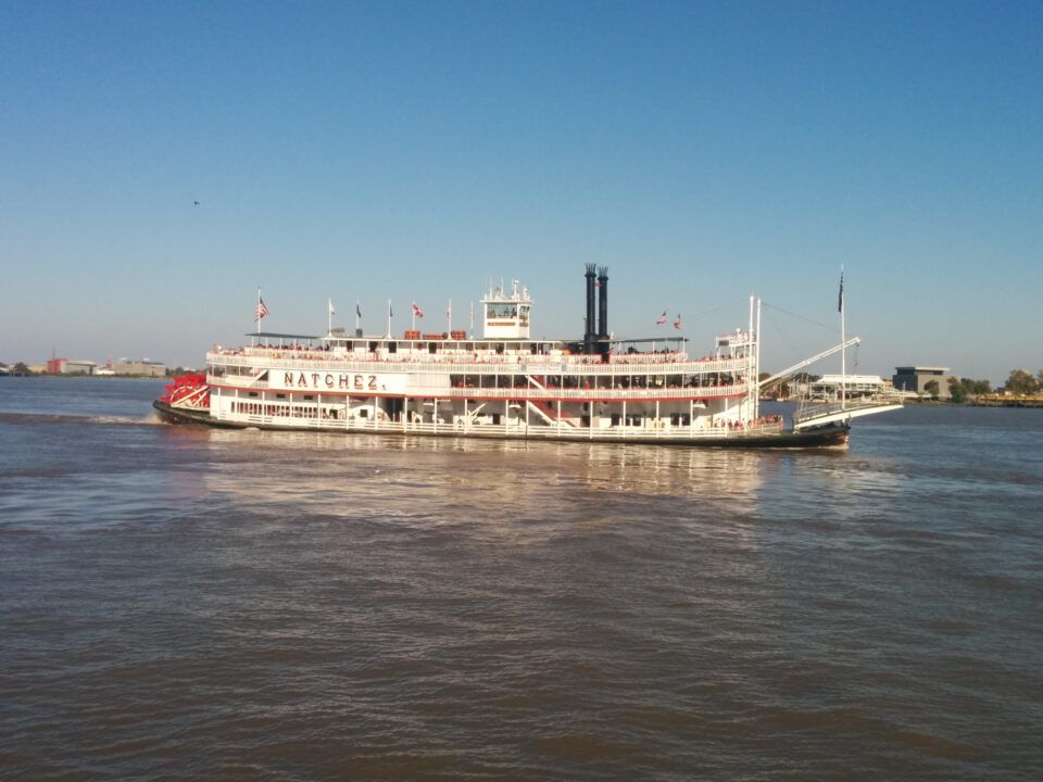 Louisiana New Orleans Natchez Stoomboot