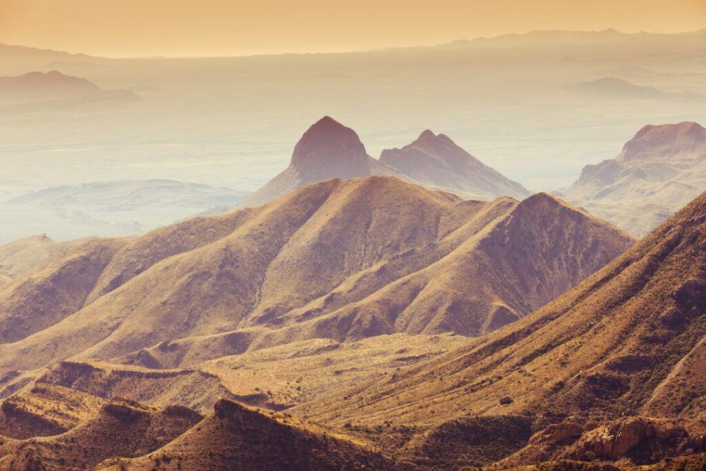 Chisos Mountain Range Big Bend National Park